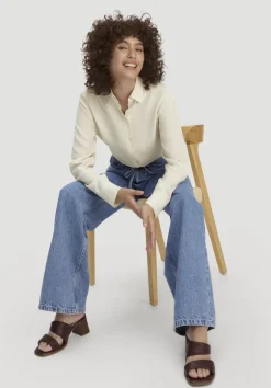 Jeans ALVA Wide Leg Soft aus Bio-Baumwolle mit TENCEL™ Lyocell von hessnatur