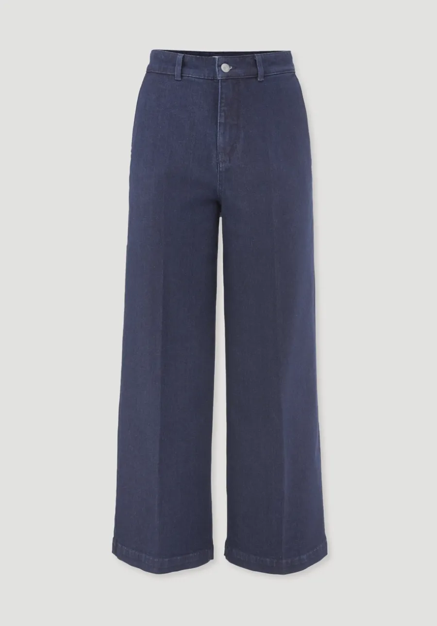 Jeans Culotte BETTER RECYCLING aus Bio-Denim von hessnatur