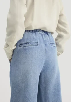 Jeans Wide Leg aus reinem Bio-Denim von hessnatur
