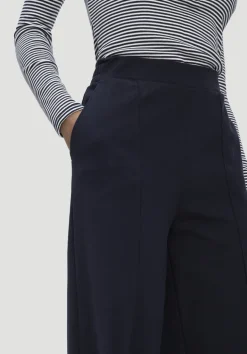 Jersey Hose Wide Leg Relaxed aus Bio-Baumwolle von hessnatur