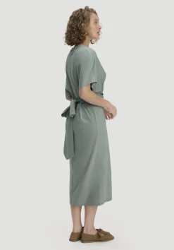 Jersey Kleid Midi Oversize aus reiner Bio-Baumwolle von hessnatur