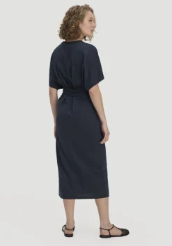 Jersey Kleid Midi Oversize aus reiner Bio-Baumwolle von hessnatur