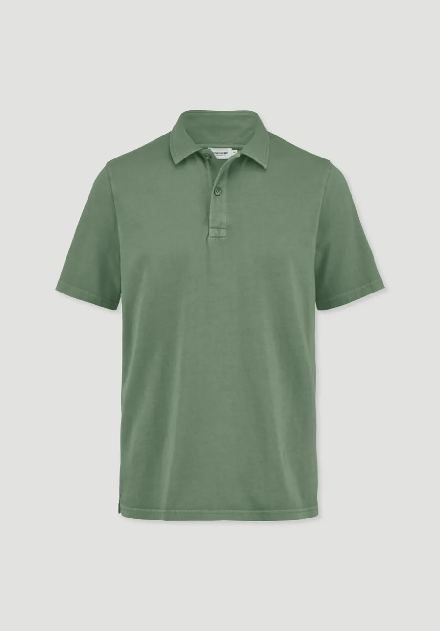 Jersey Polo Regular aus reiner Bio-Baumwolle von hessnatur