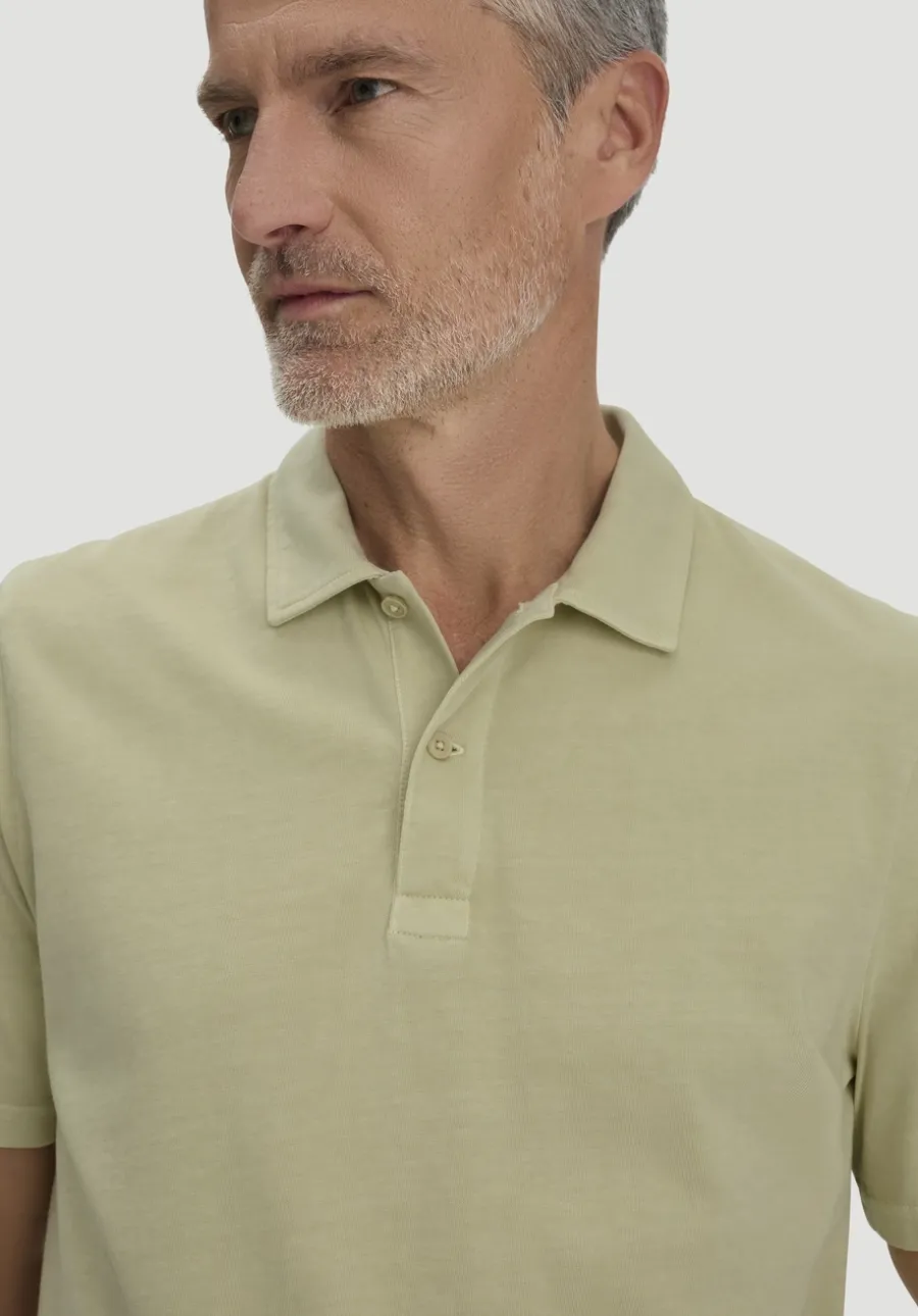Jersey Polo Regular aus reiner Bio-Baumwolle von hessnatur