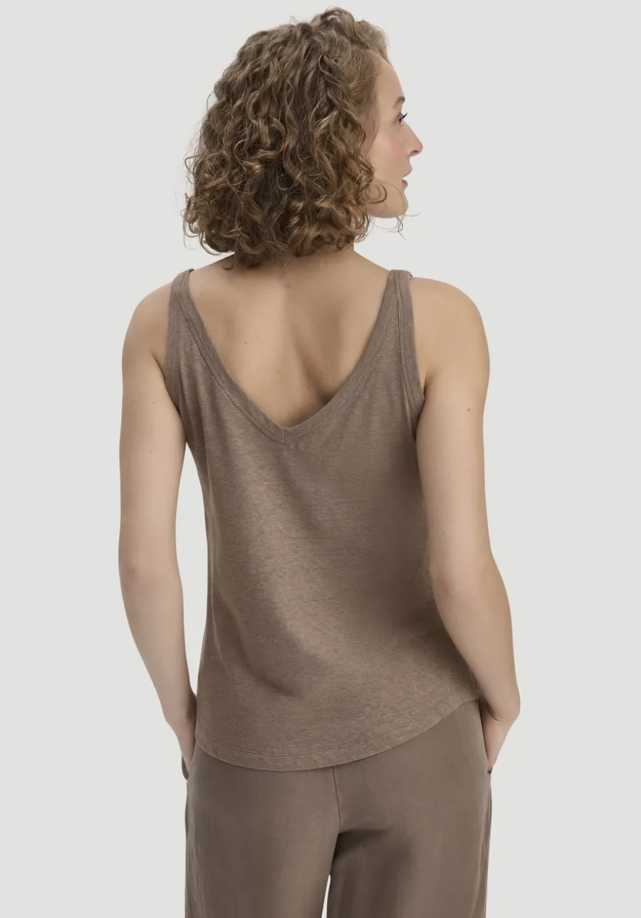 Jersey Top Regular aus Leinen und Bio-Baumwolle von hessnatur