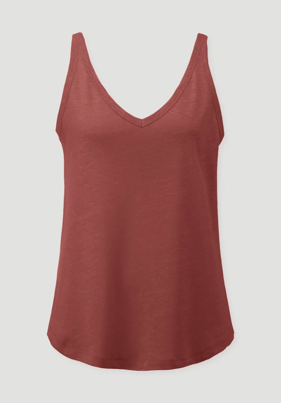 Jersey Top Regular aus Leinen und Bio-Baumwolle von hessnatur