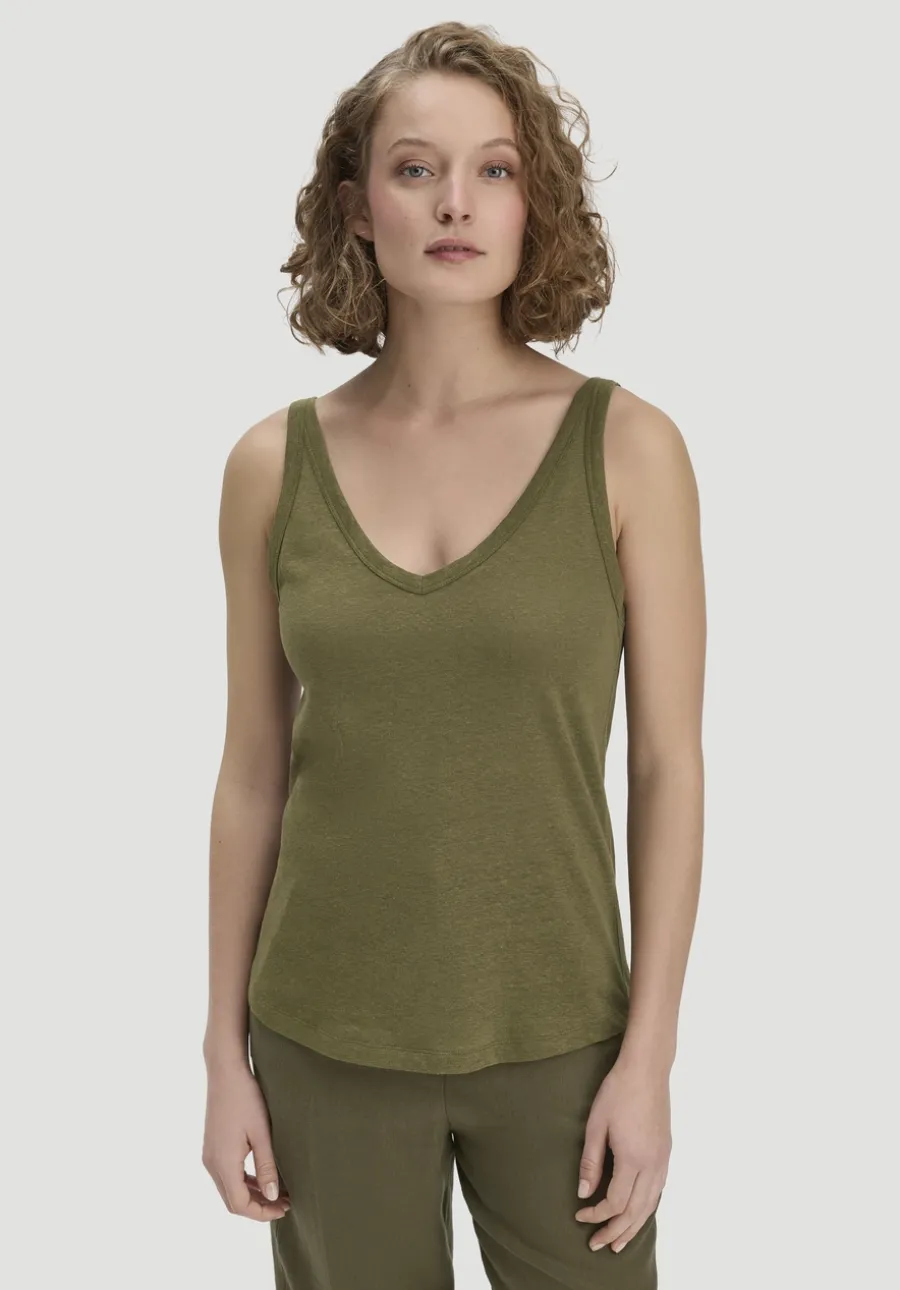 Jersey Top Regular aus Leinen und Bio-Baumwolle von hessnatur
