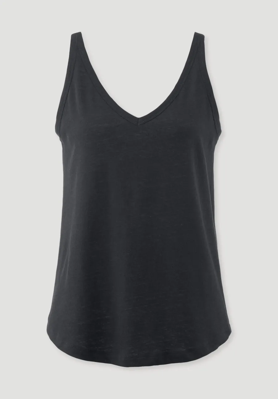 Jersey Top Regular aus Leinen und Bio-Baumwolle von hessnatur