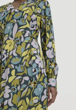 Kleid Knöchellang Regular aus LENZING™ ECOVERO™ Satin von hessnatur