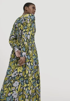 Kleid Knöchellang Regular aus LENZING™ ECOVERO™ Satin von hessnatur