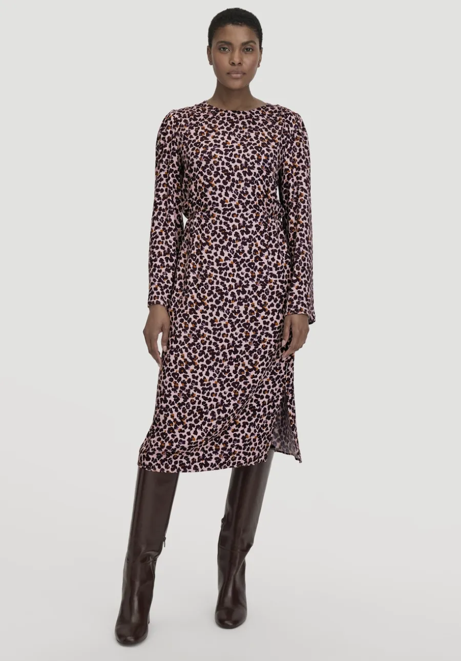 Kleid Kniebedeckend Regular aus LENZING™ ECOVERO™ Satin von hessnatur