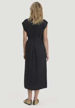 Kleid mit Wickeloptik Midi aus LENZING™ ECOVERO™ von hessnatur