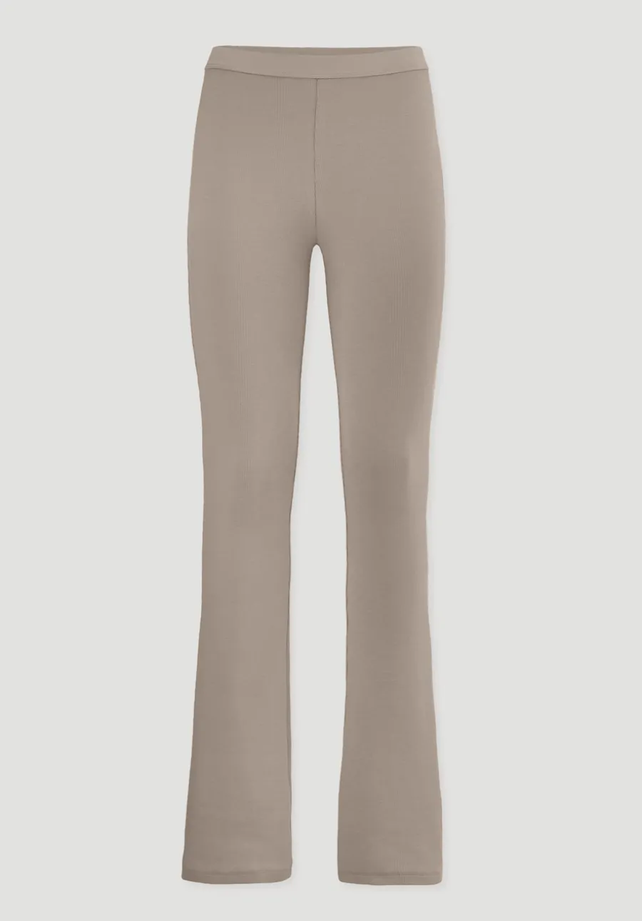 Leggings Flared SOFT RIB aus Bio-Baumwolle von hessnatur