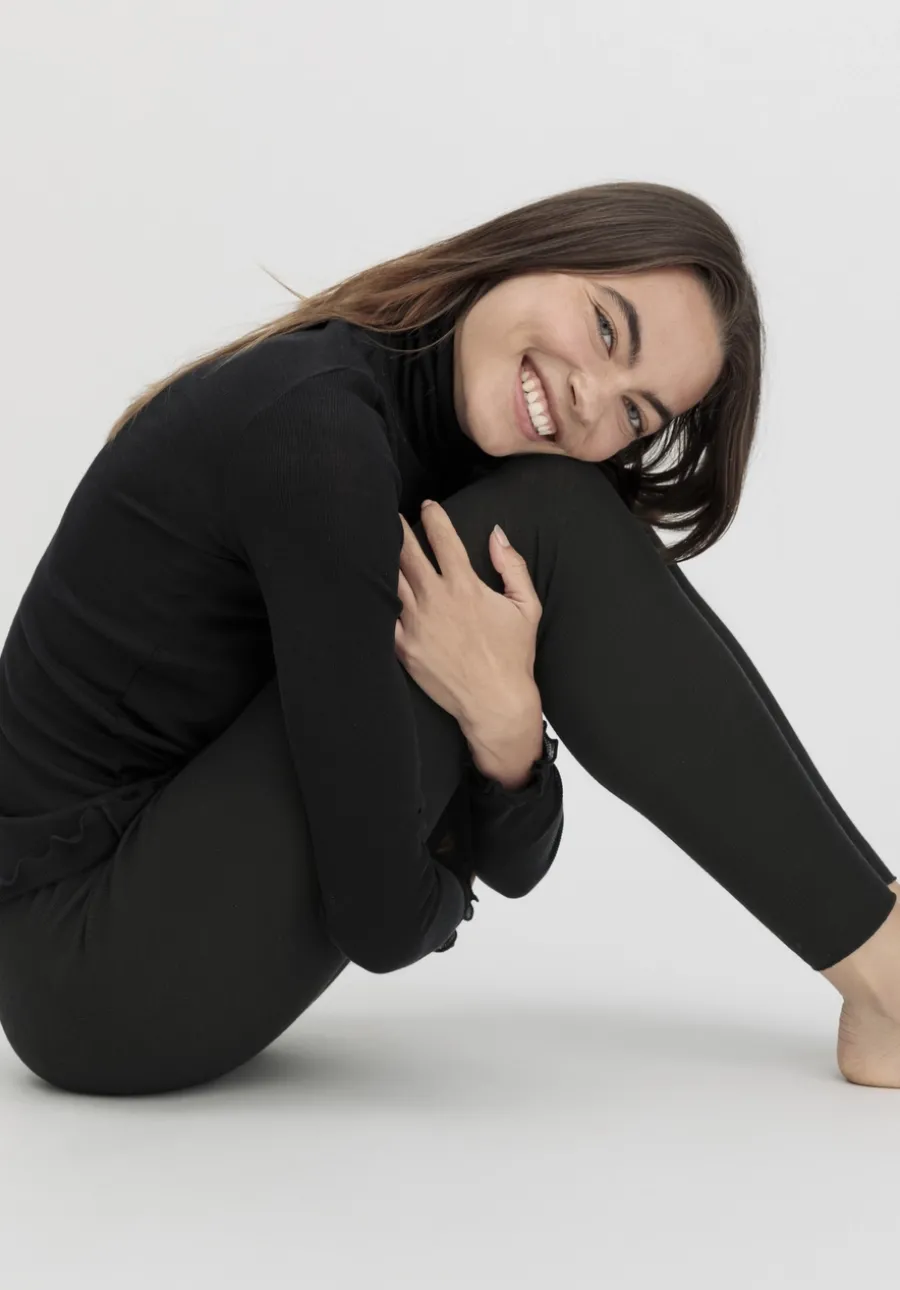 Leggings WARM TOUCH mit Bio-Merinowolle und TENCEL™ Lyocell von hessnatur