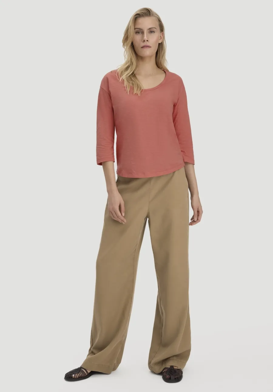 Light Slub Longsleeve Relaxed aus reiner Bio-Baumwolle von hessnatur
