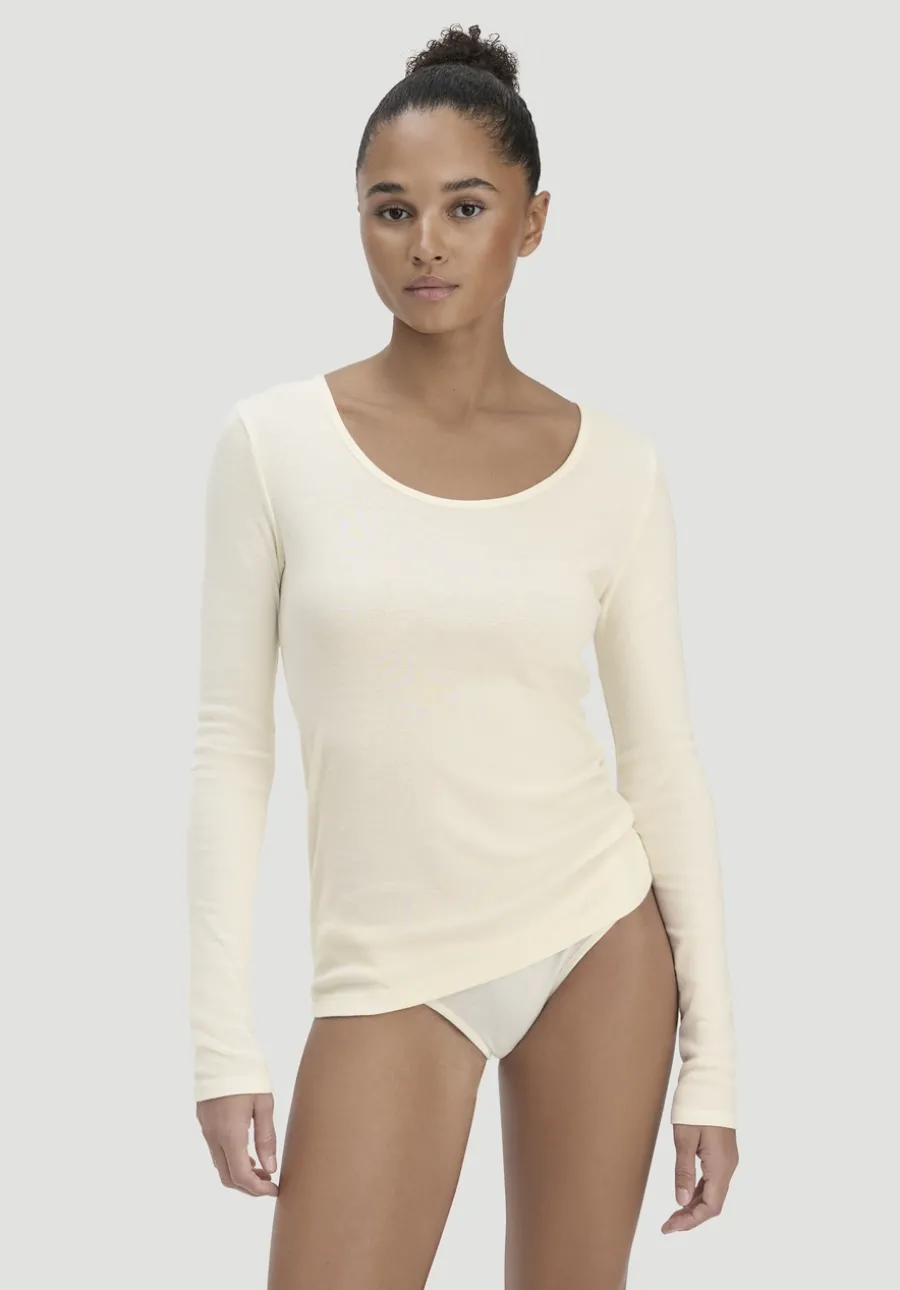 Longsleeve PURE NATURE aus reiner Bio-Baumwolle von hessnatur