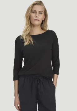 Longsleeve Relaxed aus Leinen mit reiner Bio-Baumwolle von hessnatur
