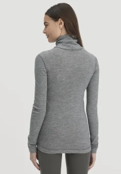 Longsleeve SILK & WARM TOUCH mit Bio-Merinowolle und Seide von hessnatur
