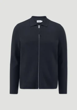 Milano Strick Jacke Regular aus Bio-Baumwolle mit Bio-Merinowolle von hessnatur