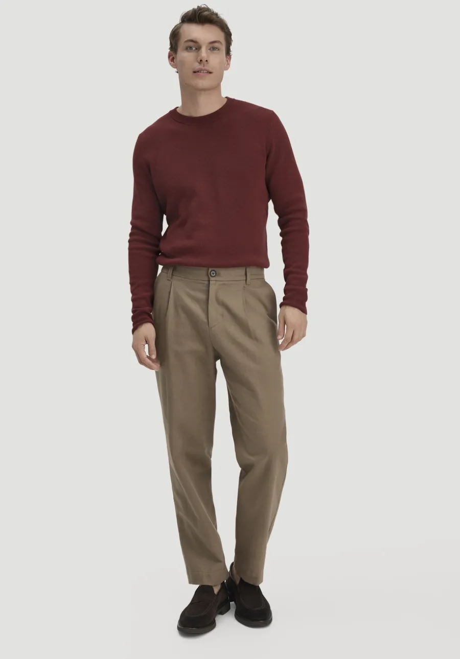 Milano Strick Pullover Regular aus Leinen mit Bio-Baumwolle und LENZING™ ECOVERO™ Viskose von hessnatur