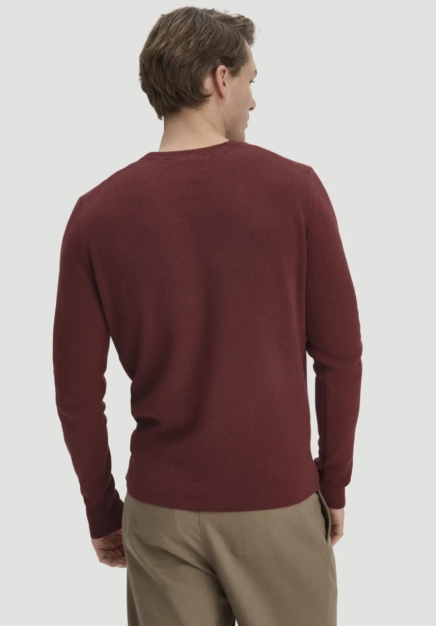 Milano Strick Pullover Regular aus Leinen mit Bio-Baumwolle und LENZING™ ECOVERO™ Viskose von hessnatur