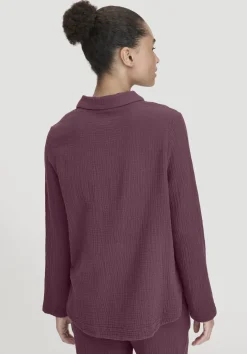 Musselin Hemd Oversize PURE COMFORT aus reiner Bio-Baumwolle von hessnatur