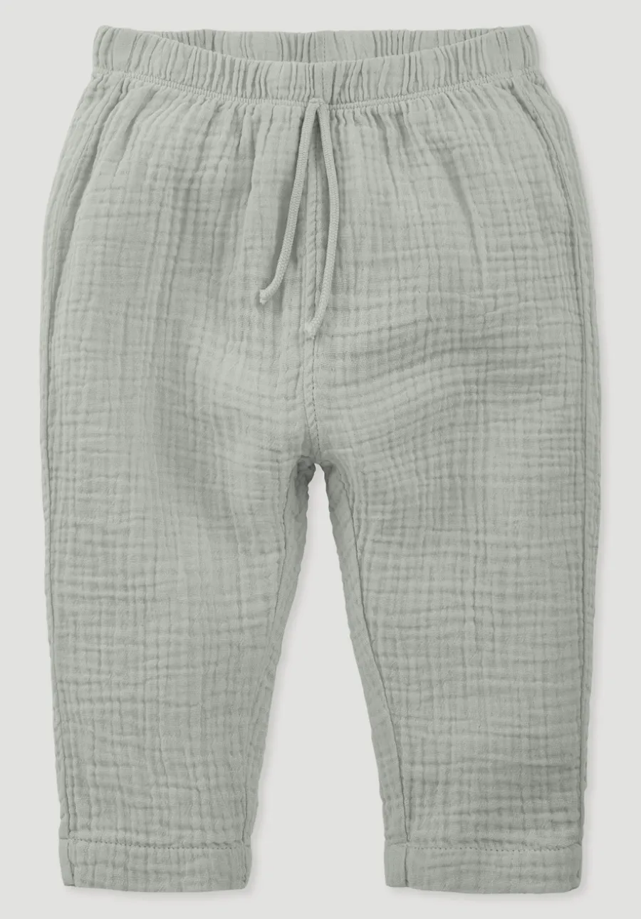 Musselin Hose aus reiner Bio-Baumwolle von hessnatur