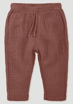 Musselin Hose aus reiner Bio-Baumwolle von hessnatur