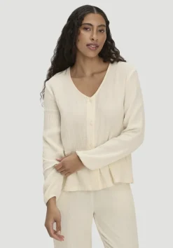 Musselin Pyjamabluse PURE COMFORT aus reiner Bio-Baumwolle von hessnatur