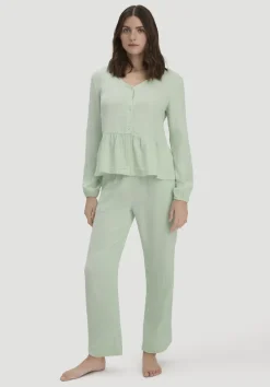 Musselin Schlafhose Regular PURE COMFORT aus reiner Bio-Baumwolle von hessnatur