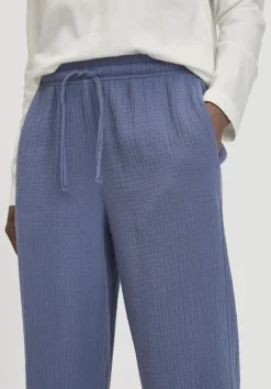 Musselin Schlafhose Relaxed PURE COMFORT aus reiner Bio-Baumwolle von hessnatur