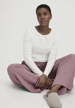 Musselin Schlafhose Relaxed PURE COMFORT aus reiner Bio-Baumwolle von hessnatur