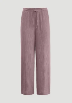 Musselin Schlafhose Relaxed PURE COMFORT aus reiner Bio-Baumwolle von hessnatur