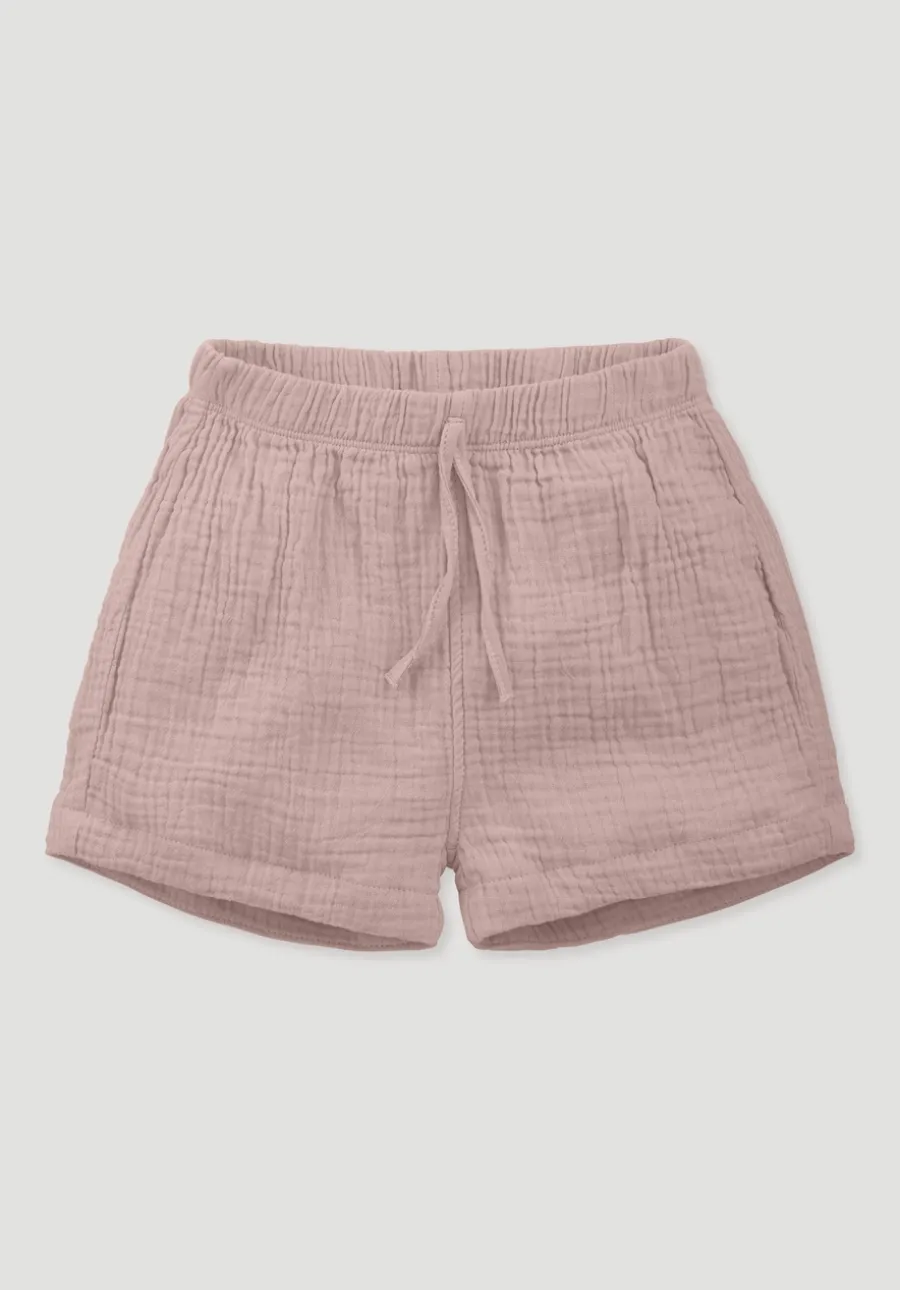 Musselin Shorts aus reiner Bio-Baumwolle von hessnatur