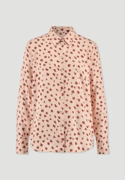 Print Bluse Relaxed aus reiner LENZING™ ECOVERO™ Viskose von hessnatur