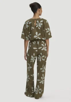 Print Jersey Overall Relaxed aus reiner Bio-Baumwolle von hessnatur