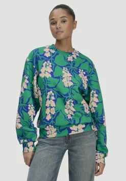 Print Sweatshirt Oversize LIV LEE aus reiner Bio-Baumwolle von hessnatur