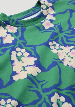 Print Sweatshirt Oversize LIV LEE aus reiner Bio-Baumwolle von hessnatur