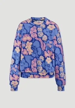 Print Sweatshirt Oversize LIV LEE aus reiner Bio-Baumwolle von hessnatur
