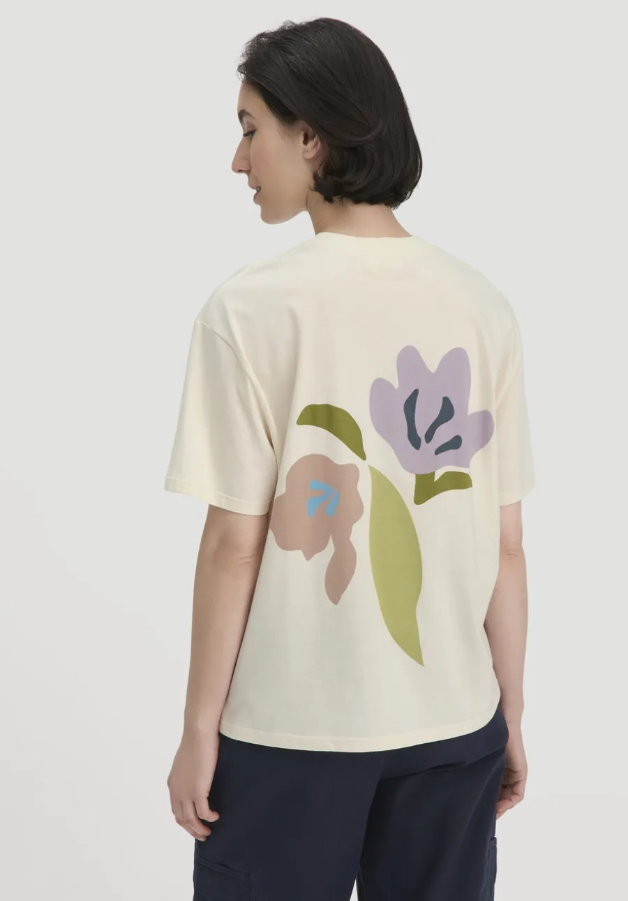 Print T-Shirt Oversize aus reiner Bio-Baumwolle von hessnatur