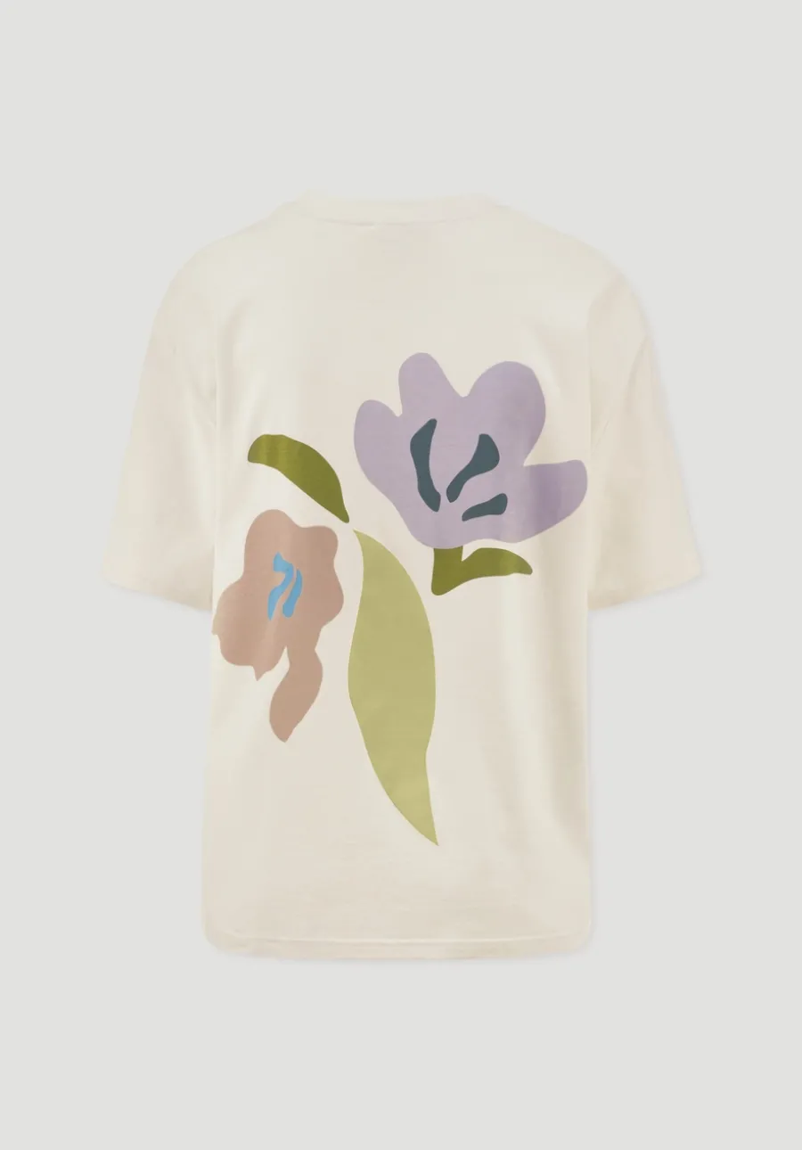 Print T-Shirt Oversize aus reiner Bio-Baumwolle von hessnatur