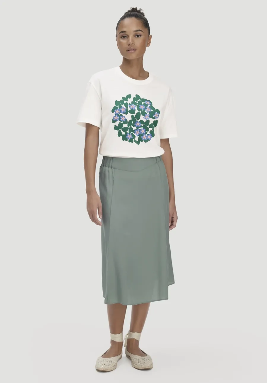 Print T-Shirt Oversize LIV LEE aus reiner Bio-Baumwolle von hessnatur