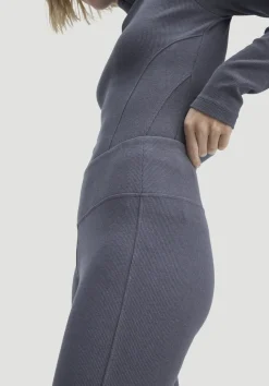 Rib Leggings High Waist BETTER RECYCLING aus Bio-Baumwolle von hessnatur