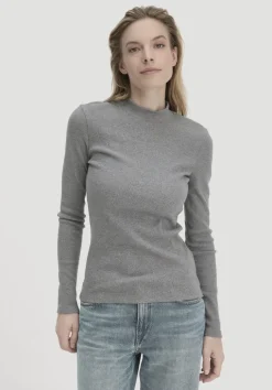 Rib Longsleeve Slim aus Bio-Baumwolle von hessnatur