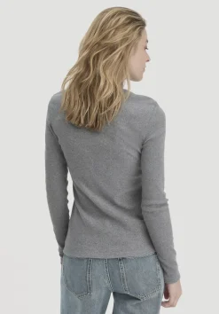 Rib Longsleeve Slim aus Bio-Baumwolle von hessnatur