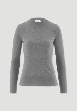 Rib Longsleeve Slim aus Bio-Baumwolle von hessnatur