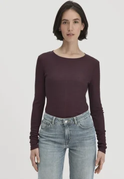 Rib Shirt Slim aus Bio-Merinowolle und TENCEL™ Lyocell von hessnatur