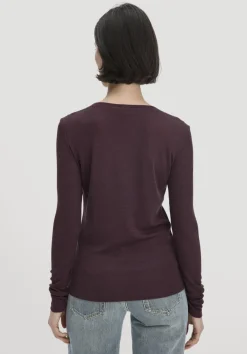 Rib Shirt Slim aus Bio-Merinowolle und TENCEL™ Lyocell von hessnatur