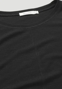 Rib Shirt Slim aus Bio-Merinowolle und TENCEL™ Lyocell von hessnatur