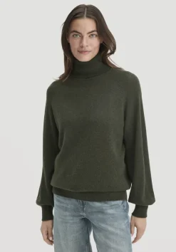 Rollkragen Pullover Relaxed BETTER RECYCLING aus reinem Cashmere von hessnatur